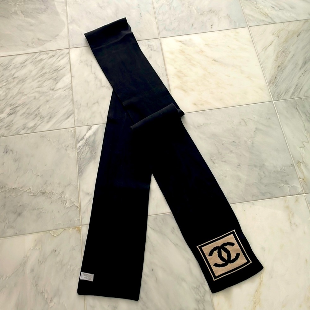 Chanel scarf, authentic.